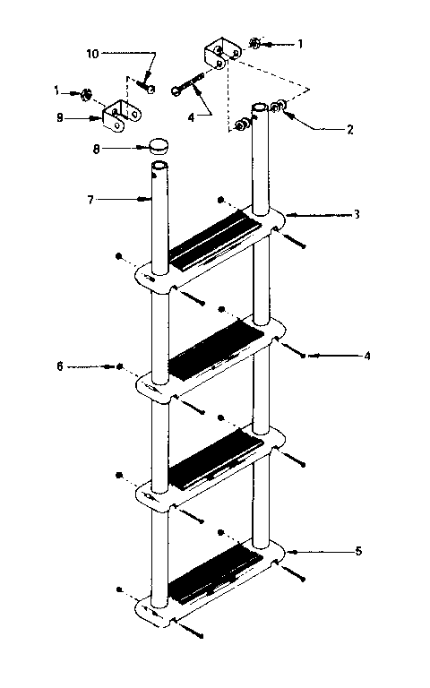 Outside ladder