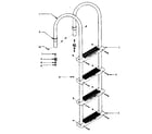 Sears 167429403 inside ladder diagram