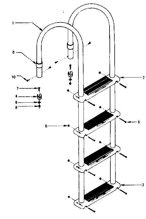 Inside ladder