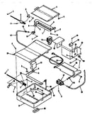 Broiler & oven burner section