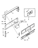 Backguard section