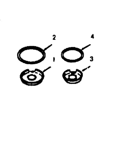 Optional porcelain pan and chrome ring