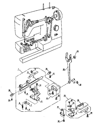 Feed lift assembly