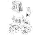 Kenmore 3851011180 motor assembly diagram