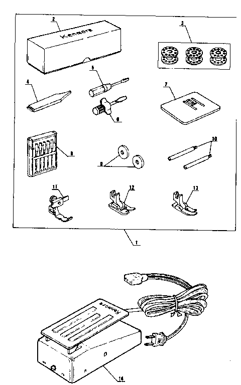 Attachment parts