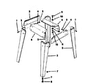 Craftsman 113241691 legs diagram