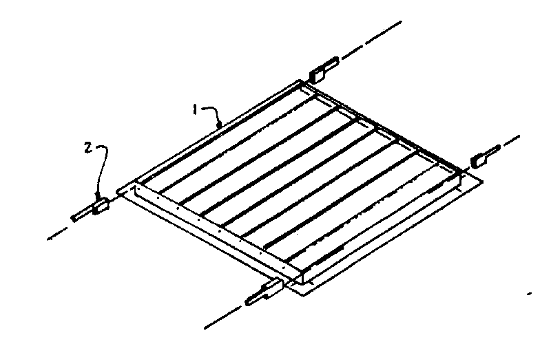 SEARS WHOLE HOUSE FAN SHUTTER