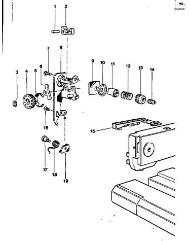 Tension connecting lever