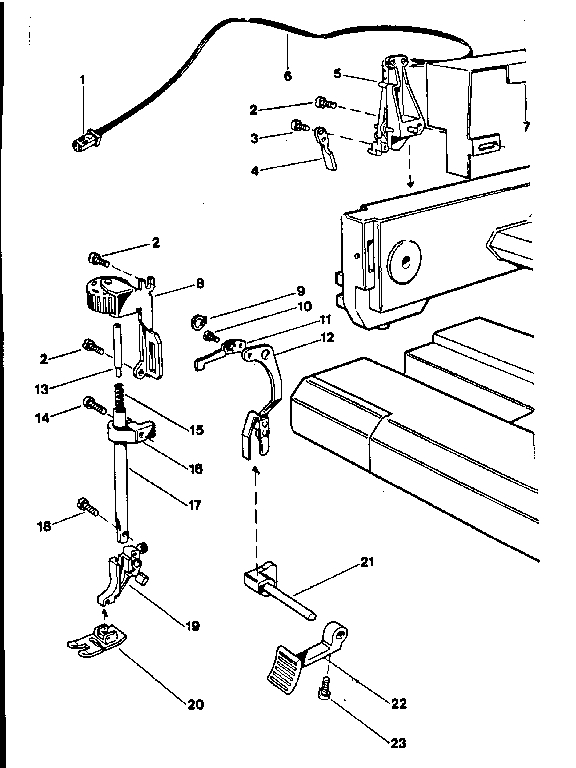 PRESSER BAR ASSEMBLY