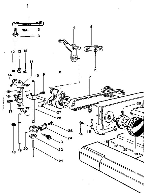 Needle rod