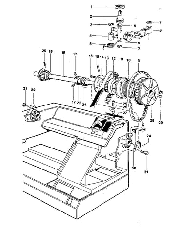 Bobbin winder assembly
