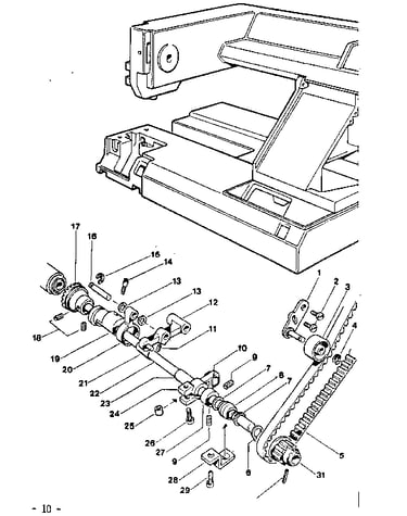 Feed connecting rod