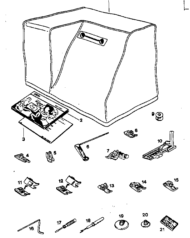 Attachment parts