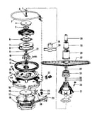 Motor, heater, and spray arm details