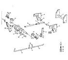 Craftsman 486254051 lift mechanism - model number 486.254050 diagram