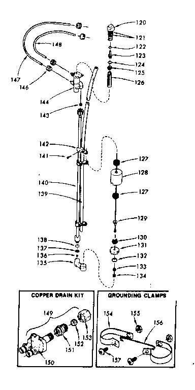 BRINE VALVE ASSEMBLY AND NOZZLE ASSEMBLY