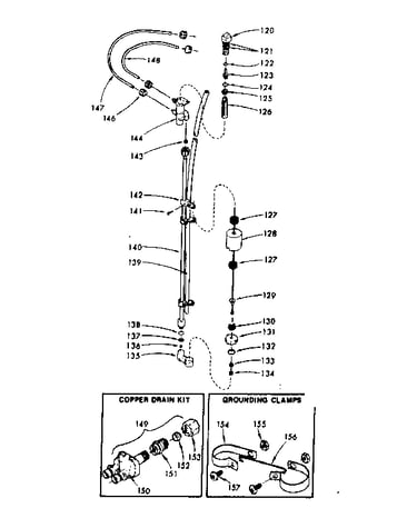 Brine valve assembly and nozzle assembly