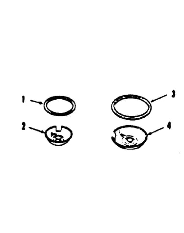 Optional porcelain pan and chrome ring kit