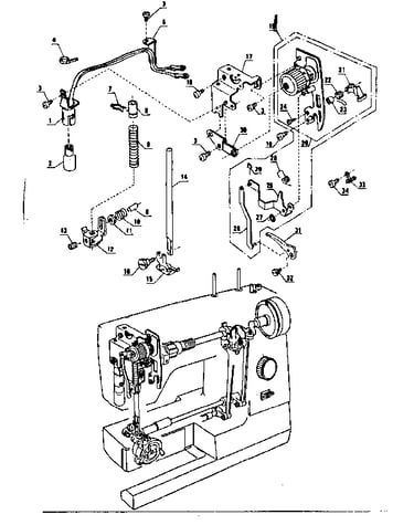 Presser bar assembly