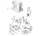 Kenmore 3851155180 motor assembly diagram
