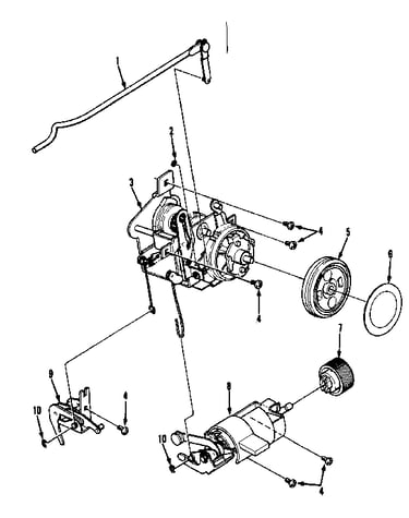 Geared cam assembly