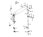 Kenmore 1581457180 presser bar assembly diagram