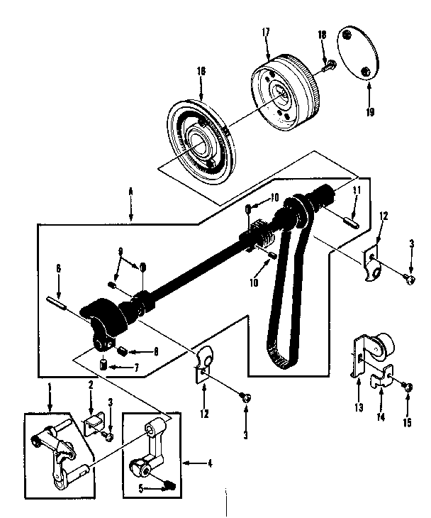 TAKE UP LEVER ASSEMBLY