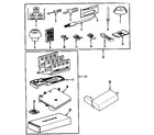 Kenmore 1581457180 attachment parts diagram
