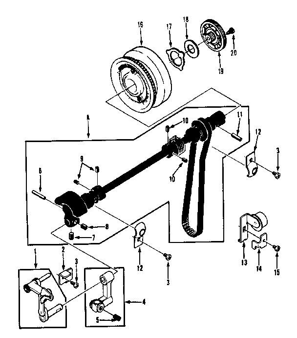 Main shaft unit