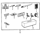 Kenmore 1581110180 attachment parts diagram