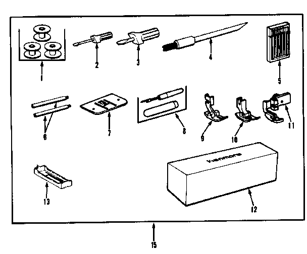 Attachment parts
