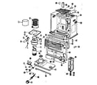 Sanyo OHR 280 SEARS 40220 replacement parts diagram