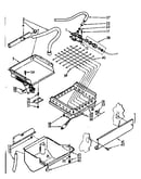 Evaporator, ice cutter grid and water parts