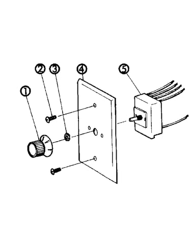 Repair parts 7 position switch model 661.625202