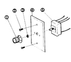 Kenmore 661625102 repair parts 5 position switch model 661.625102 diagram