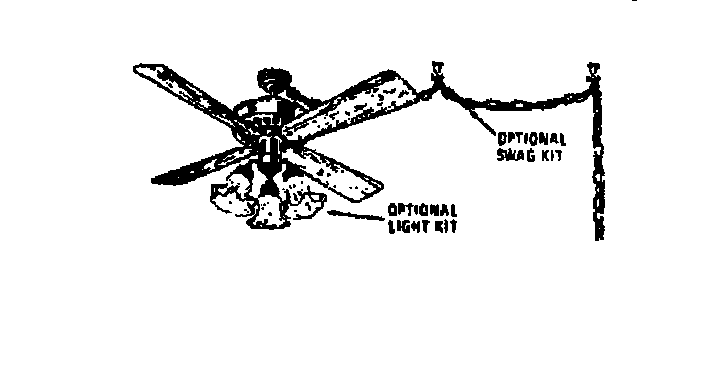 Optional swag and light kits