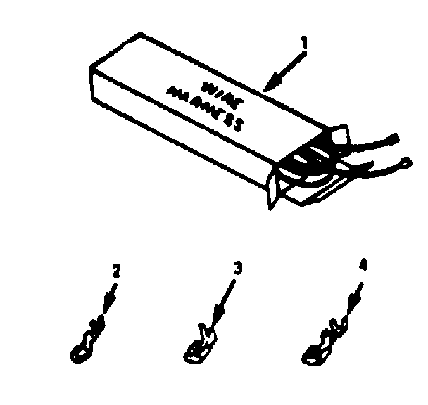 WIRE HARNESS AND COMPONENTS