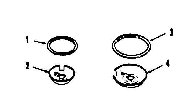 Optional porcelain pan and chrome ring kit