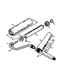 9" roller assembly