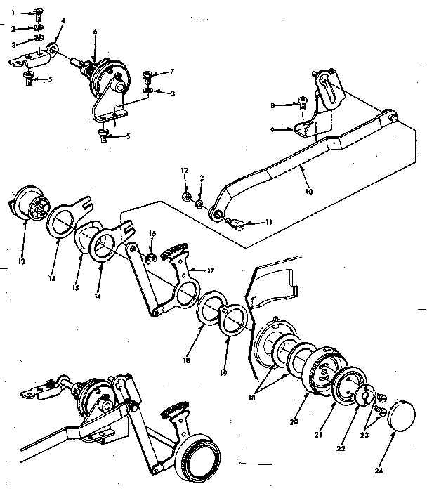 ZIGZAG CAM GEAR ASSEMBLY