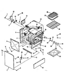 Illustration for oven body section