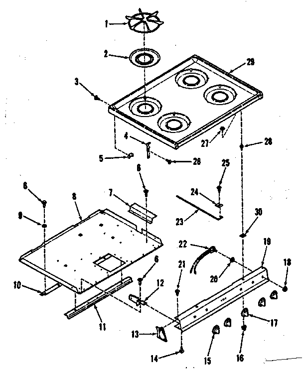 Illustration for main top section