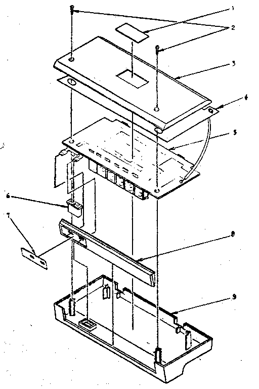 MAIN UNIT EXPLODED VIEW