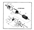 Craftsman 217593841 electrical motor assembly diagram