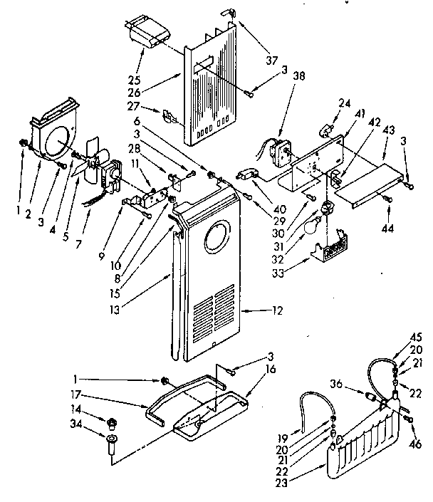 Air flow parts