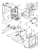 Dispenser front parts