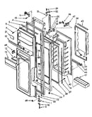 Refrigerator door parts