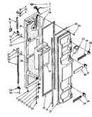 Freezer door parts