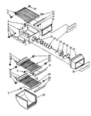 Freezer interior parts