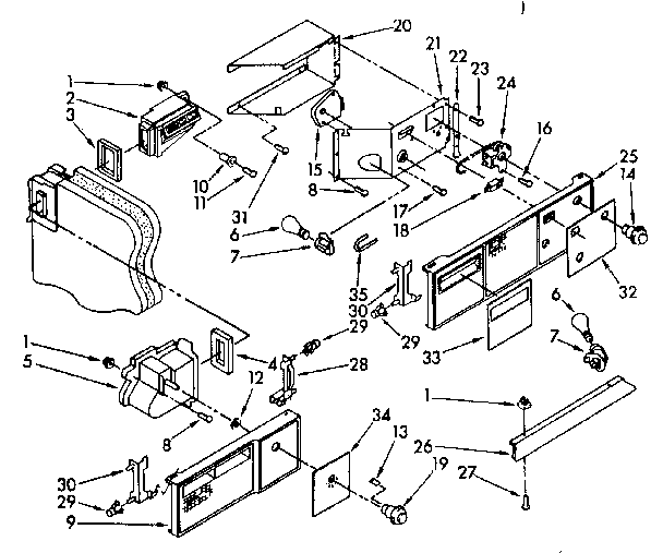 Air flow and control parts